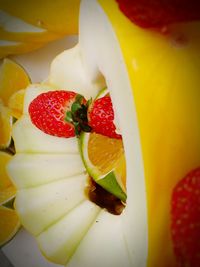 Close-up of strawberries