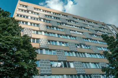 Low angle view of building against sky