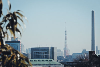 Cityscape against sky