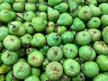 Full frame shot of oranges in market