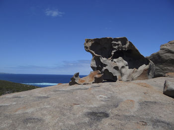 The remarkable rocks on kangaroo island on a beautiful australian spring day