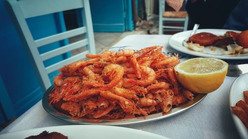 Close-up of food