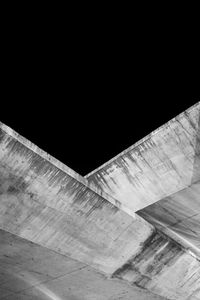 Low angle view of wall