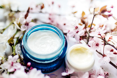 Close-up of food on table