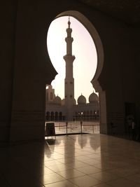 Facade of mosque