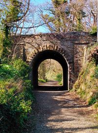 Walkway leading to built structure