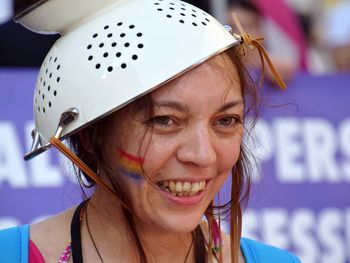 Portrait of a smiling young woman