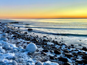 Winther ice on the see