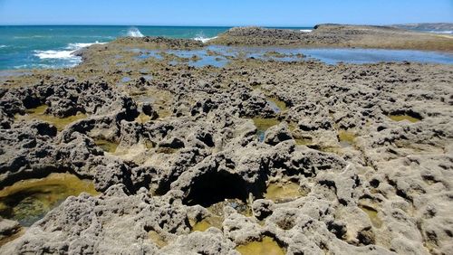 Rocks on beach