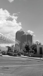 View of cityscape against sky