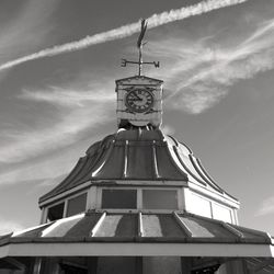 Low angle view of built structure against sky