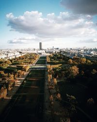 View of cityscape against sky