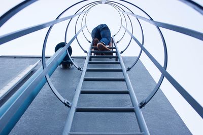 Low angle view of staircase