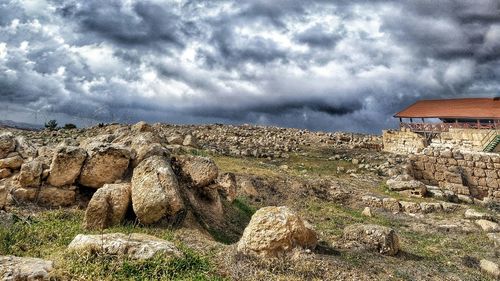 View of cloudy sky