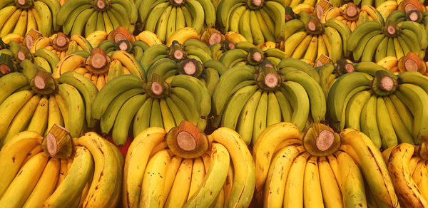 Full frame shot of fruits for sale at market stall