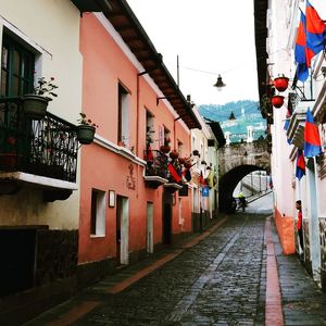 View of city street