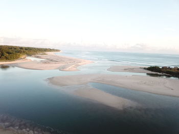 View of beach against sky