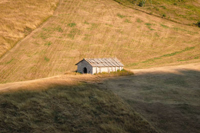 House on field