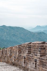 View of fort against the sky