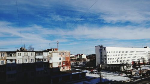 Cityscape against sky