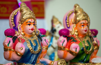 Close-up of buddha statue