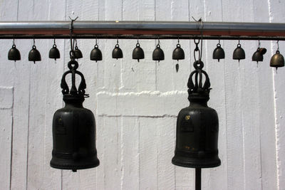 Close-up of closed door