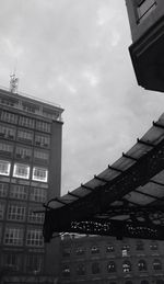 Low angle view of buildings against sky