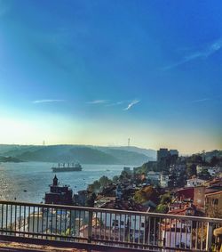 View of bridge over river