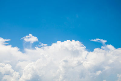 Low angle view of clouds in sky