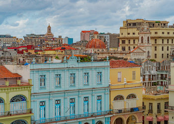 Old havana, aerial view, cuba. colorful havana