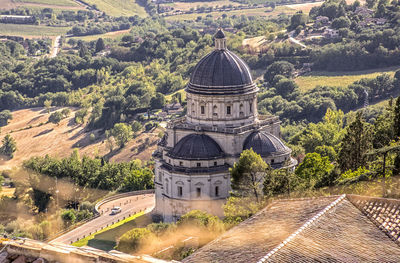 Low angle view of church