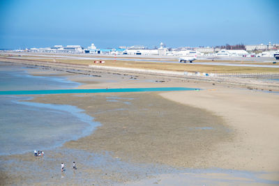 View of beach against sky