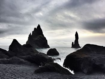 Panoramic view of sea against sky