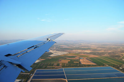 Aerial view of landscape