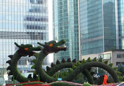 Sculpture of skyscrapers