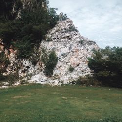 Scenic view of mountains