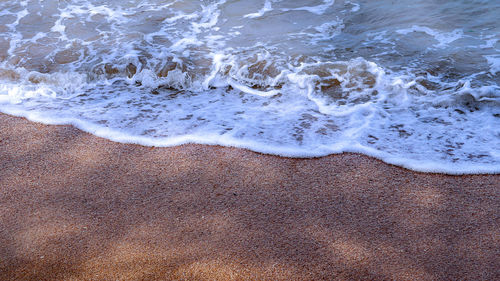 Scenic view of sea waves