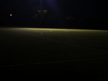 Road at night