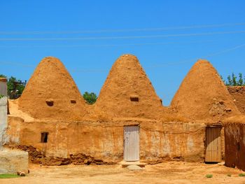 Built structure against blue sky