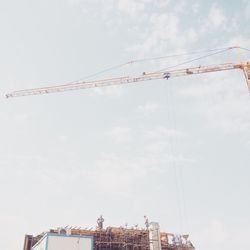 Low angle view of built structure against sky