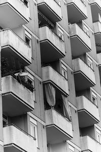 Low angle view of residential building