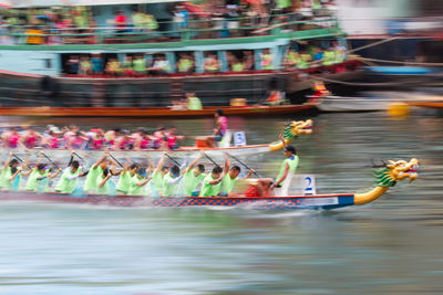 People in boat