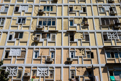 Full frame shot of residential building