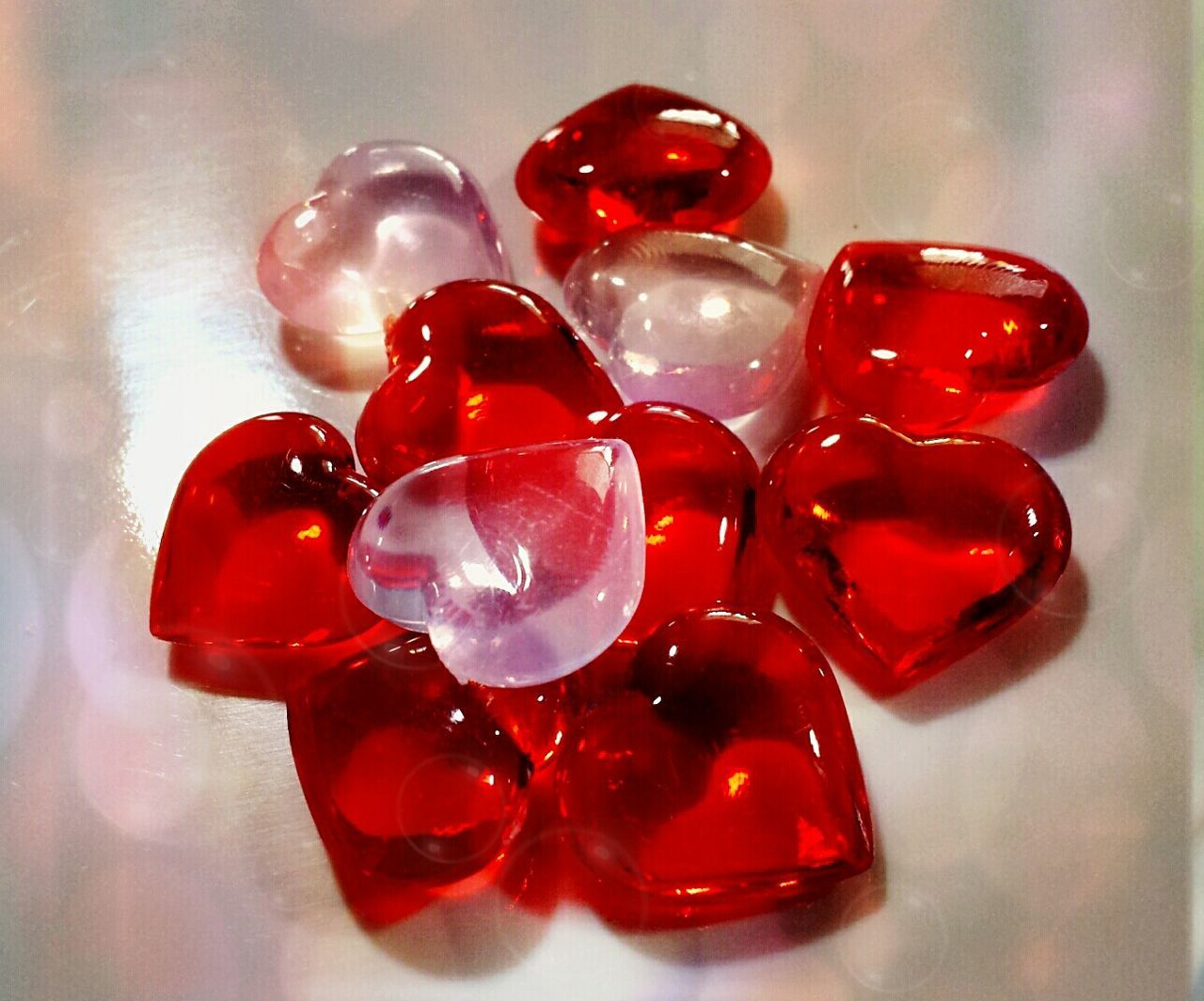 Glass hearts