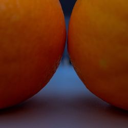 Close-up of oranges on table