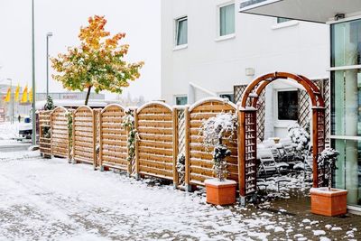 View of built structure