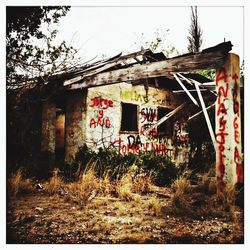 Abandoned house