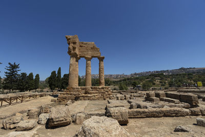 Old ruins against sky