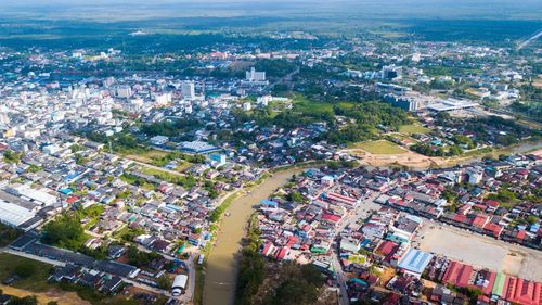 Aerial view of cityscape