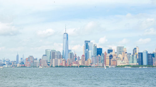 City at waterfront